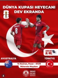 türkiye avurstralya maçı mudanya'da nerede izlenir