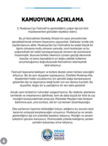 2. Mudanya Caz Festivali Neden İptal Edildi?